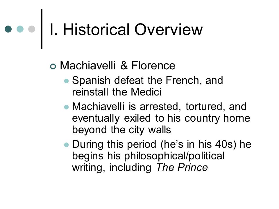 Machiavelli Ecclesiastical Principalities Essay